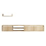 Hanah Home Mueble de TV Heka Roble Zafiro